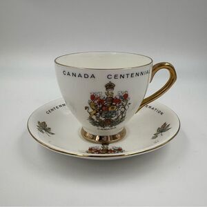 Royal‎ Rose Canadian Centennial 1967 Teacup and Saucer